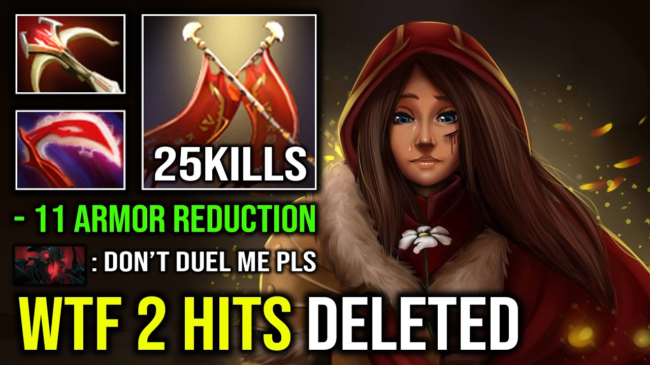 WTF 2 HITS DELETED 11 Armor Reduction Max Desolator 1 Duel = 1 Win Mid Legion Commander Dota 2