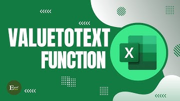 How to Use Value To Text Formula in Excel | TEXT Functions