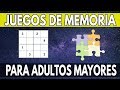 Juegos para Adultos Mayores Actividades 17, 18 y 19 - YouTube