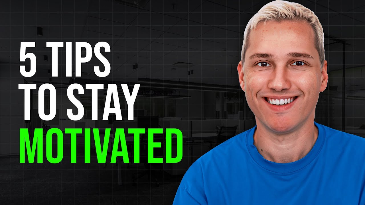 5 Simple Tricks To Stay Motivated - YouTube