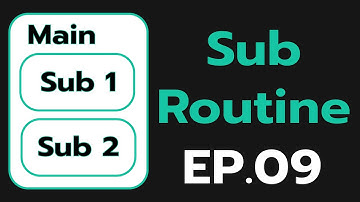 EP.9 การใช้งาน PLC จาก 0 ถึงมืออาชีพ | การทำโหมด Auto Manual ด้วย Sub Routine [Complete PLC]