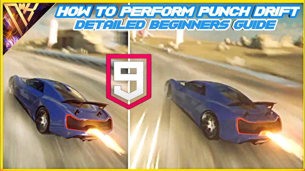 Asphalt 9 How to Punch Drift Detailed Beginners guide