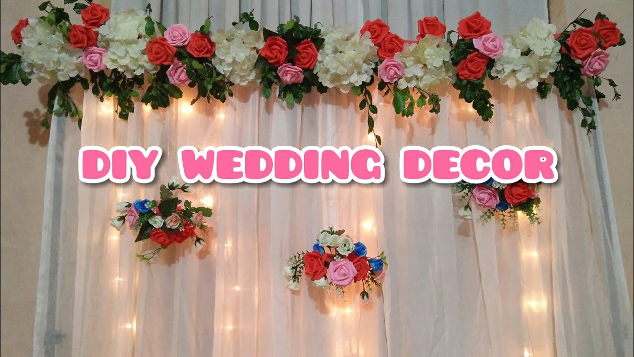 Wedding Decoration DIY - YouTube