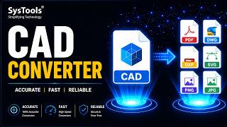 برنامج تحويل ملفات CAD من SysTools | أداة تحويل CAD لتحويل ملفات CAD إلى أكثر من 15 صيغة ملفات screenshot 3