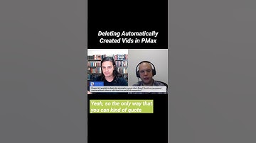 Deleting Automatically Created Vids in PMax 🗑 #shorts #googleads #ppc #business #pmax