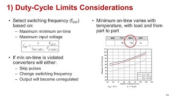 Common Mistakes in DC/DC Designs: Basics of Buck Converters, Converter Capabilities & Part Selection