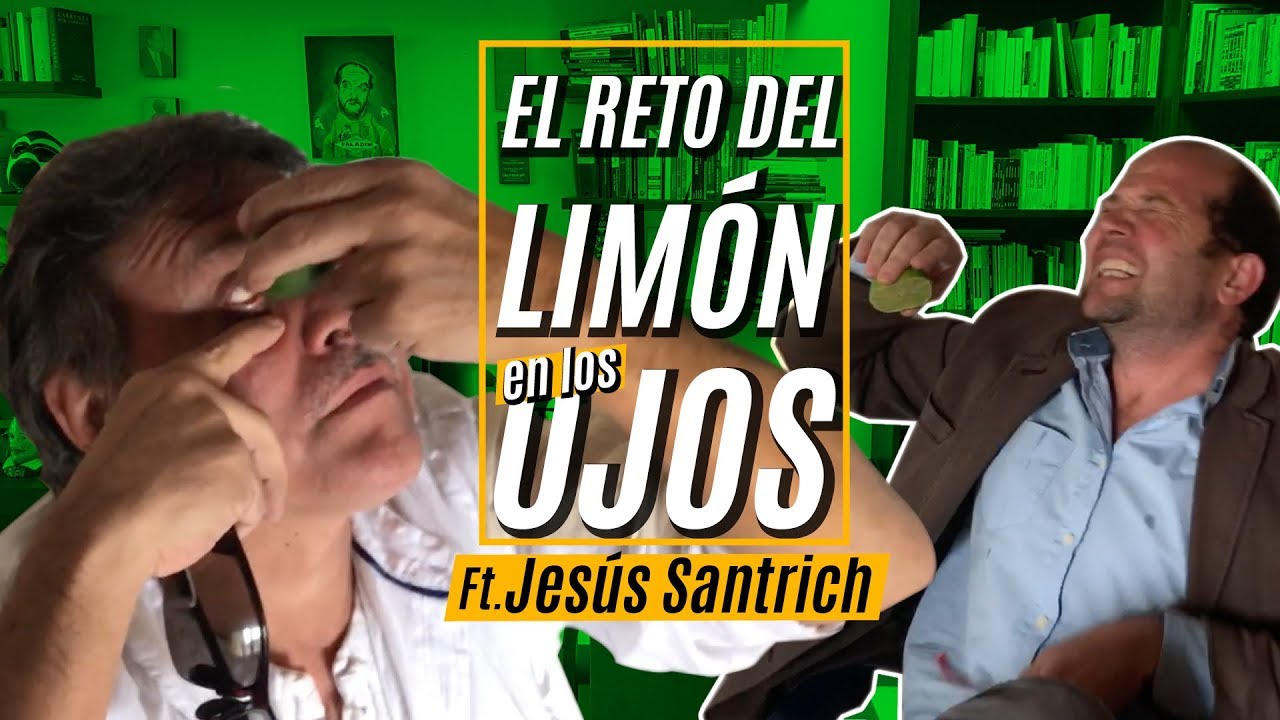 wally warbles ¡JUGUÉ EL RETO DEL LIMÓN EN LOS OJOS CON EL EX GUERRILLERO JESUS SANTRICH!