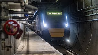 Trains in the Metro Tunnel (Opening Day)