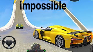 Impossible Car Stunts - Android Stunt Game - Mega Ramp Sport Car - Stunts Racing Game screenshot 4