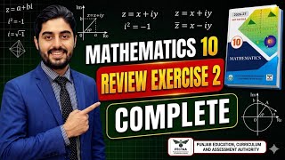 Review Exercise 2 || Class 10th Math New Book ch 2 Review Exercise 2 Question 1 to all || punjab