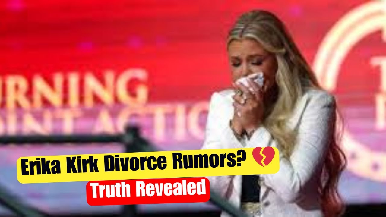 Did Erika Kirk File for Divorce? 💔 | Fact-Check, Grief & Public Speculation