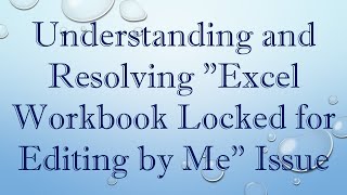 Understanding and Resolving 