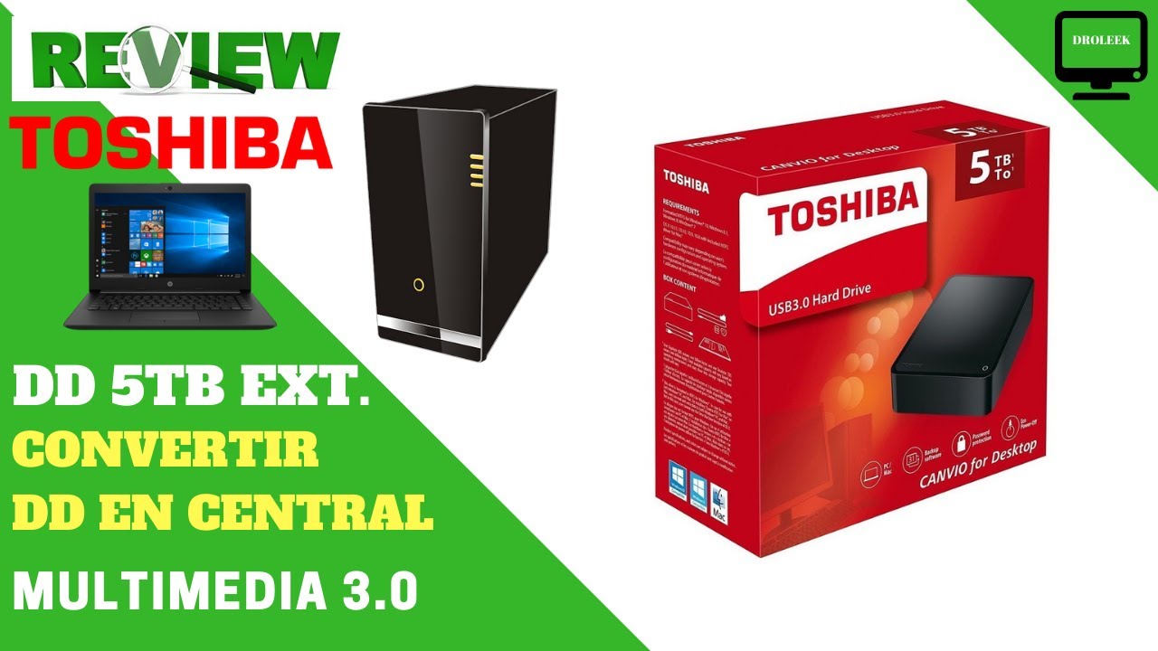 COMO REUTILIZAR DISCO DURO PARA CENTRO MULTIMEDIA - DROLEEK REVIEW