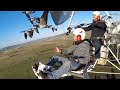 Pilot Takes To The Skies With Bird Flocks