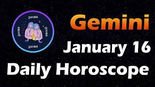 Gemini Horoscope Today, Gemini Tarot today, 16th January 2022 #GeminiHoroscope #Horoscopia #Gemini