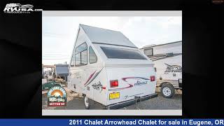 Incredible 2011 Chalet Arrowhead Travel Trailer RV For Sale in Eugene, OR | RVUSA.com