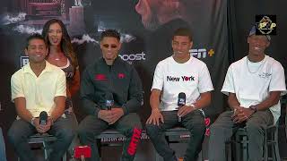 TAYLOR vs. TEO  LIVE AT MSG NEW YORK PRESS CONFERENCE | #tpwp