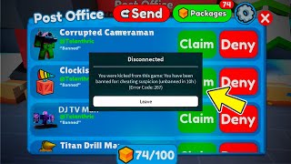 I Got Banned For This Gifts!! - Toilet Tower Defense Episode 70 (Part 2)