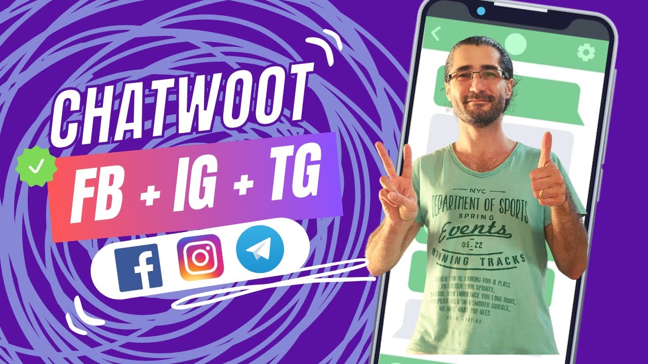 ChatWoot + Facebook + Instagram + Telegram [ GUIA COMPLETO ]