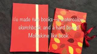 My first book binding project