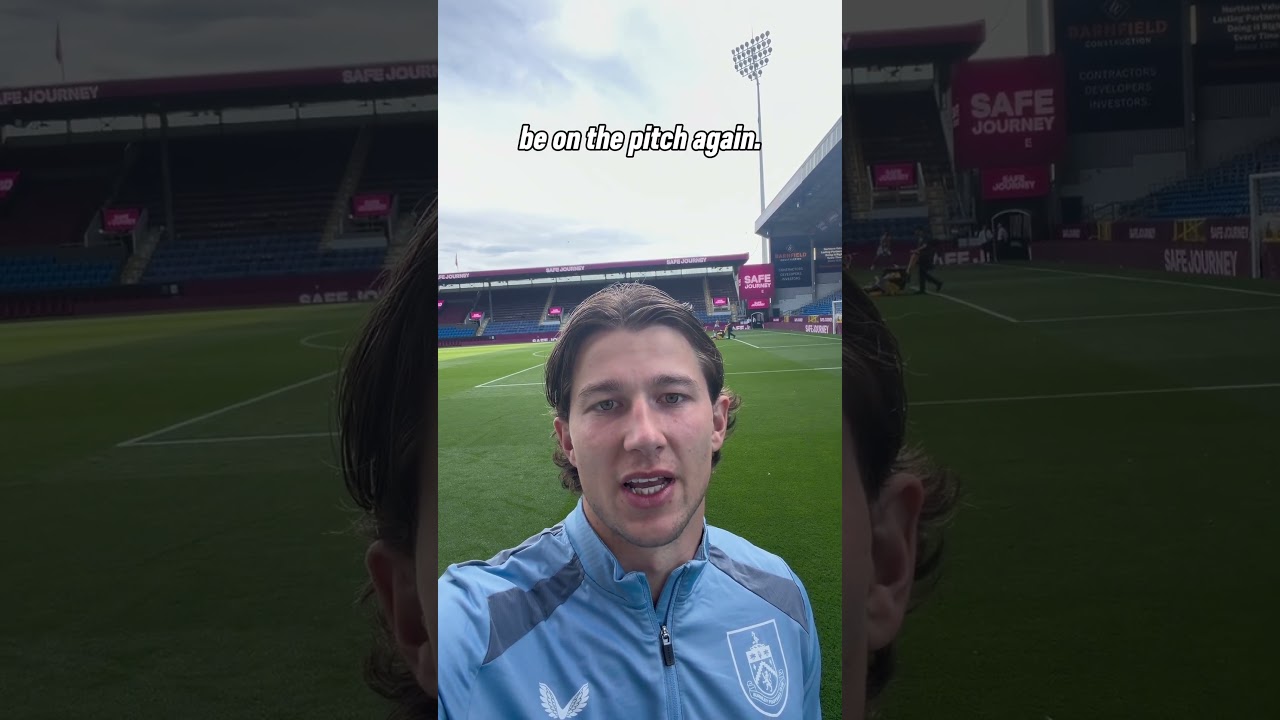 Max Weiß had this message for you 📲 #burnleyfc #football #efl #carabaocup
