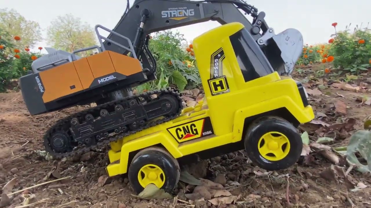 Remote control JCB ka video