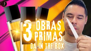 3 OBRAS PRIMAS DA IN THE BOX 😱 QUALIDADE ABSURDA!!! #perfume #nicho #inthebox #duplafragrancia