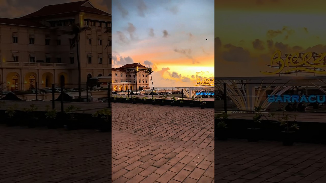 හවසට Gallface එකට එන ලස්සන  අහස .. 💫🫰 අනන්තයෙනුත් එහාට .... 