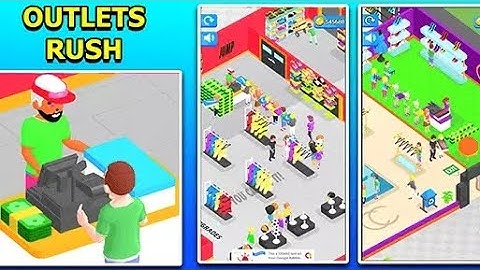 outlets rush 3d idle tycoon game unity source code