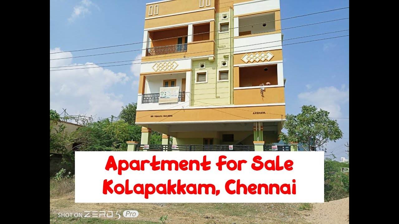 Apartment for Sale at Kolapakkam, Chennai World New Property YouTube