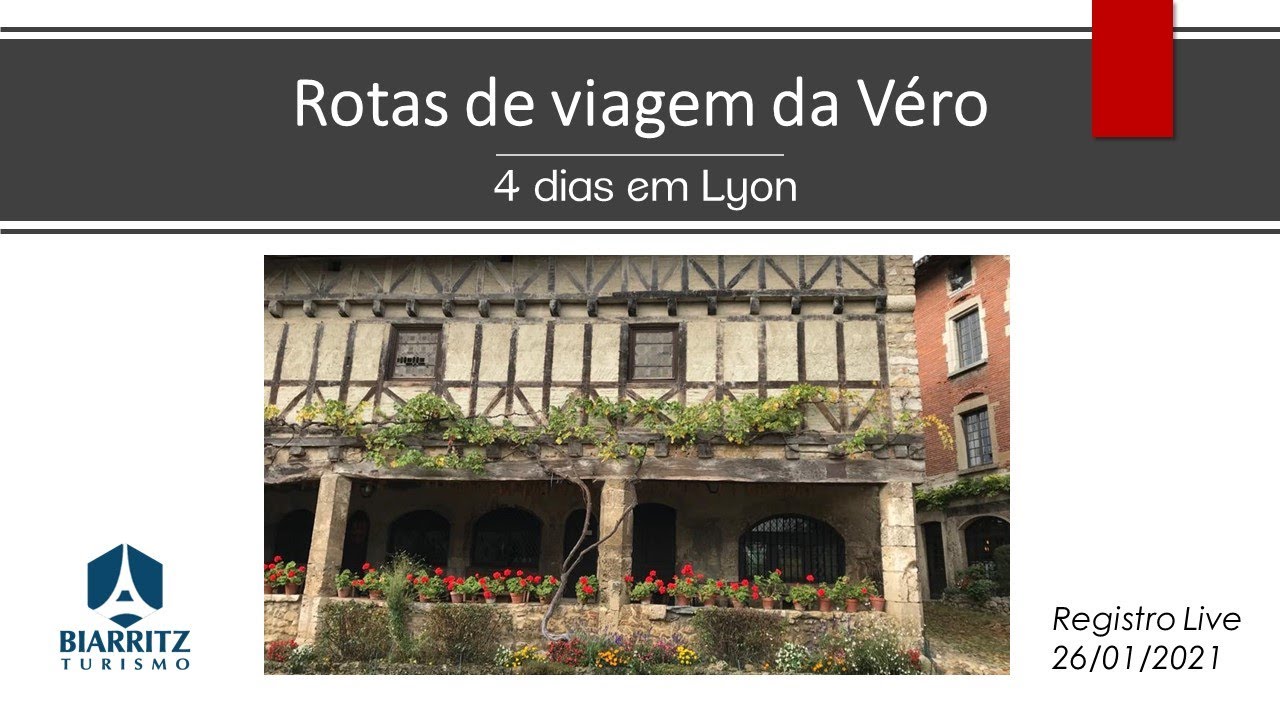 Rotas de Viagem da Véro em Lyon