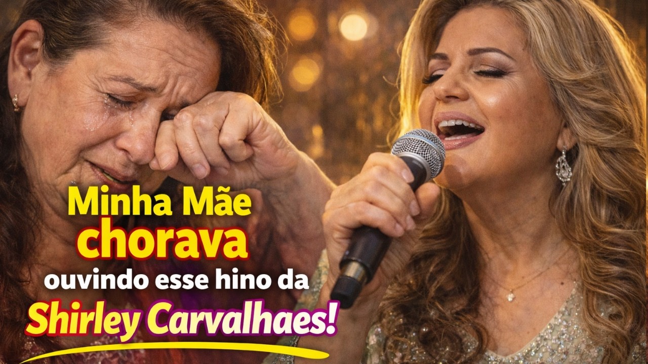 Minha Mãe chorava ouvindo esse hino da Shirley Carvalhaes!