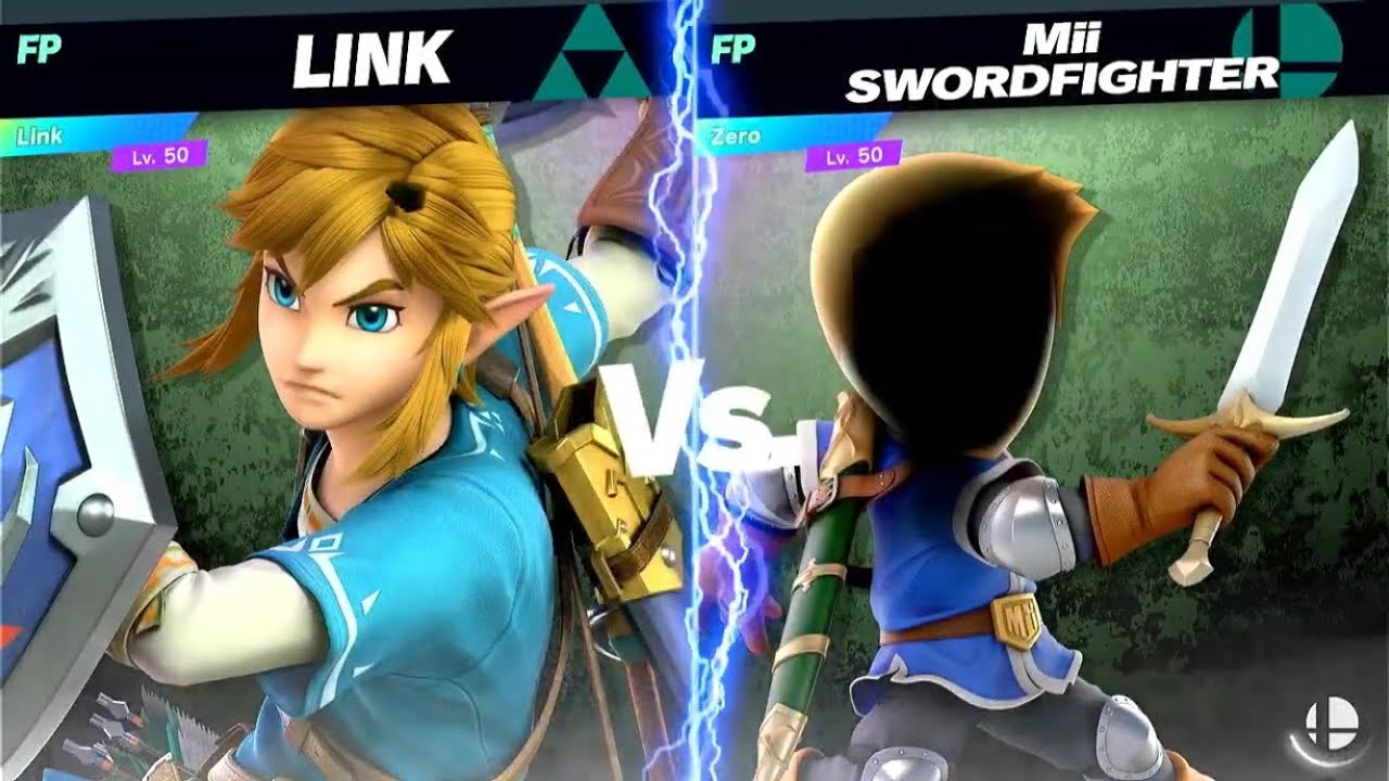 Super Smash Bros Ultimate Amiibo Fights Link vs the World EX vs Zero ...
