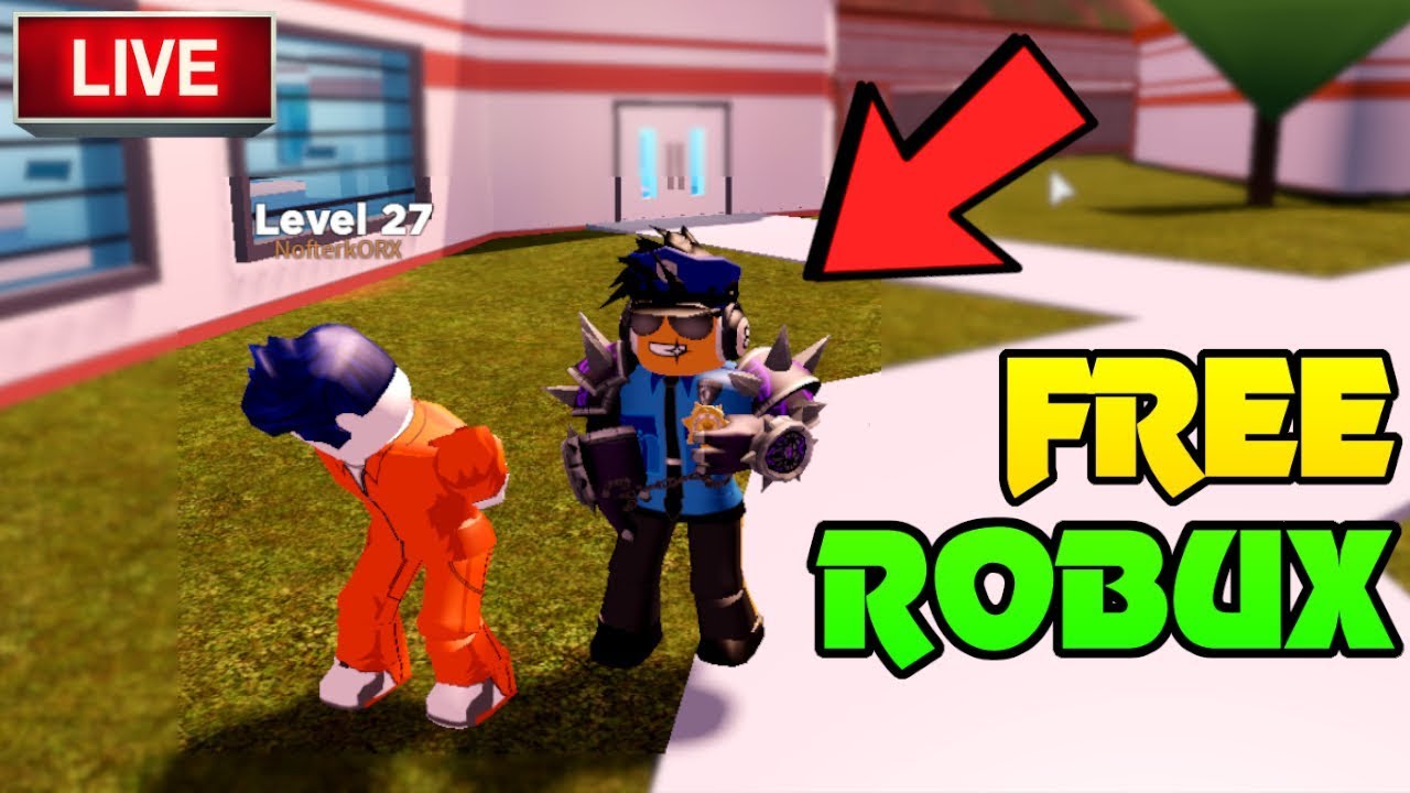 ðŸ”´ FREE ROBUX GIVEAWAY! | ARRESTING STREAM SNIPERS! | Roblox ... - 