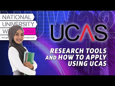 Research tools and how to apply using UCAS | National University Week 2022