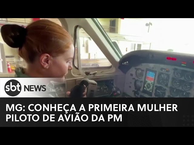 COMAVE/PMMG forma primeira mulher habilitada a pilotar aeronave de