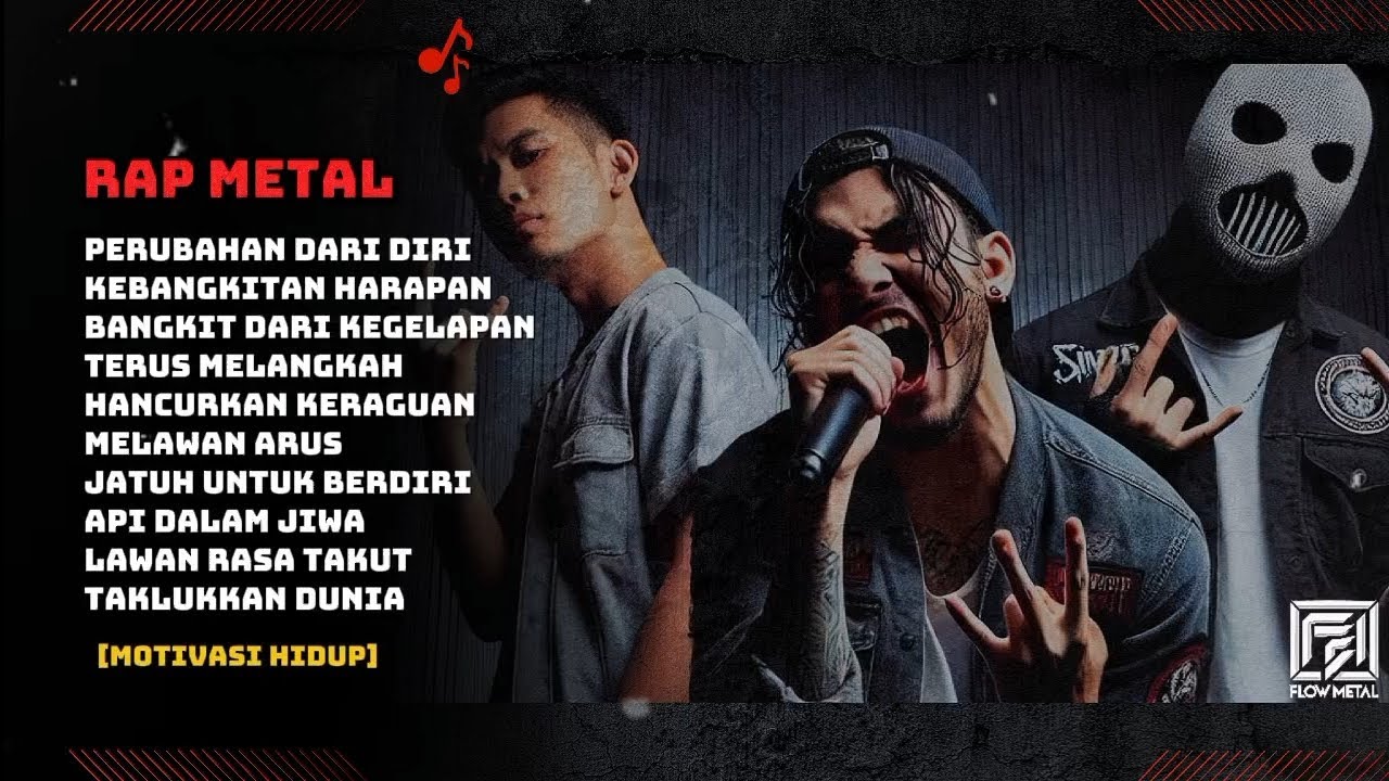 🔥KUMPULAN LAGU RAP METAL TERBARU | FULL ALBUM [PART - 4] #rap #metal # ...