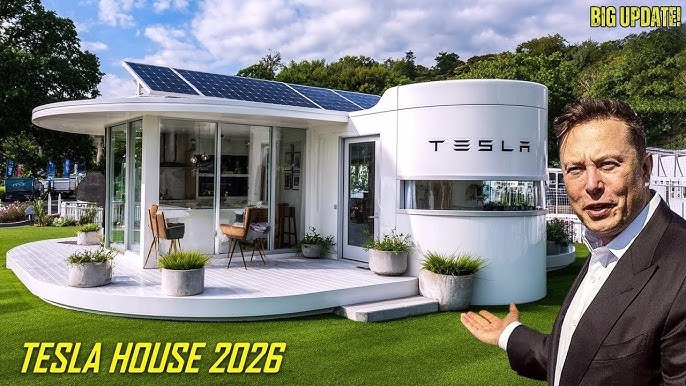 Elon Musk Confirms Tesla's 2026 Tiny House Release – What's So Unbelievable? - YouTube