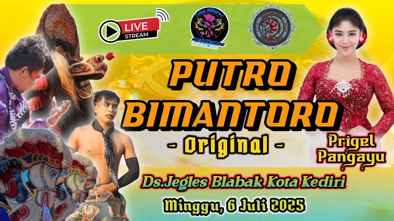Live Jaranan Putro Bimantoro Original di Ds.Jegles Blabak Kota Kediri feat Sherly Audio