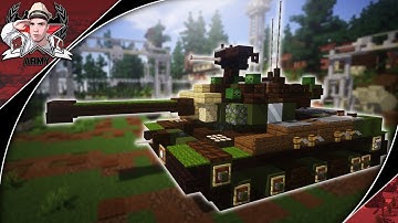 Minecraft: Cold War M47 "Patton" | Main Battle Tank Tutorial