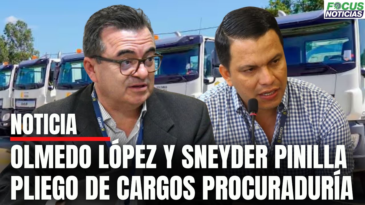 En Vivo. Atención. OLMEDO LÓPEZ y SNEYDER PINILLA Pliego de CARGOS en la  PROCURADURÍA #FocusNoticia