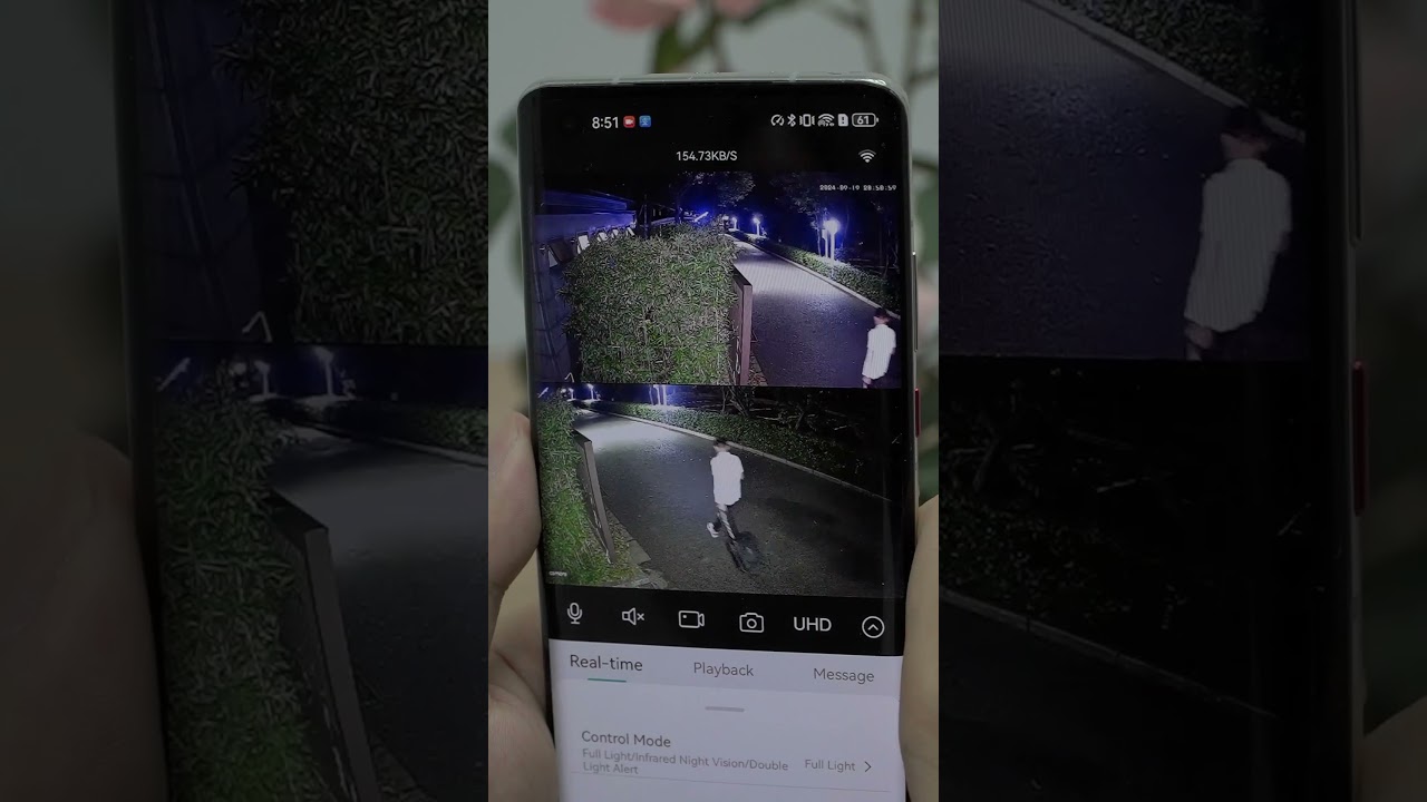 A WiFi camera that does the work of two? One lens stands guard while the other patrols.