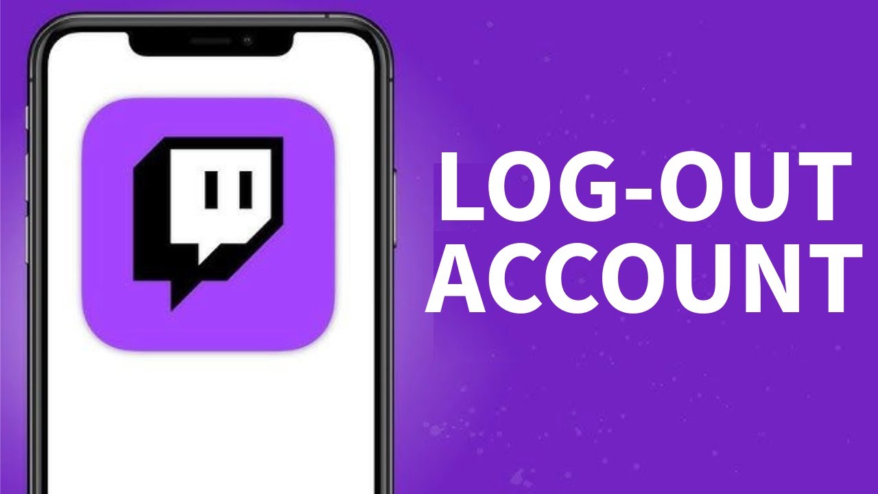 Как выйти из аккаунта Twitch в 2026 году?
