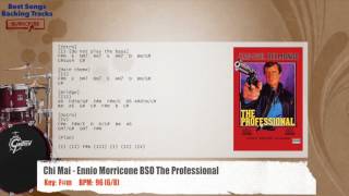 🥁 Chi Mai - Ennio Morricone (The Professional Theme) Drums Backing Track with chords