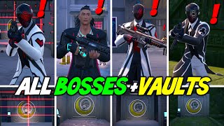 Fortnite All 5 Bosses, Vaults & Mythics  Chapter 4 Season 4