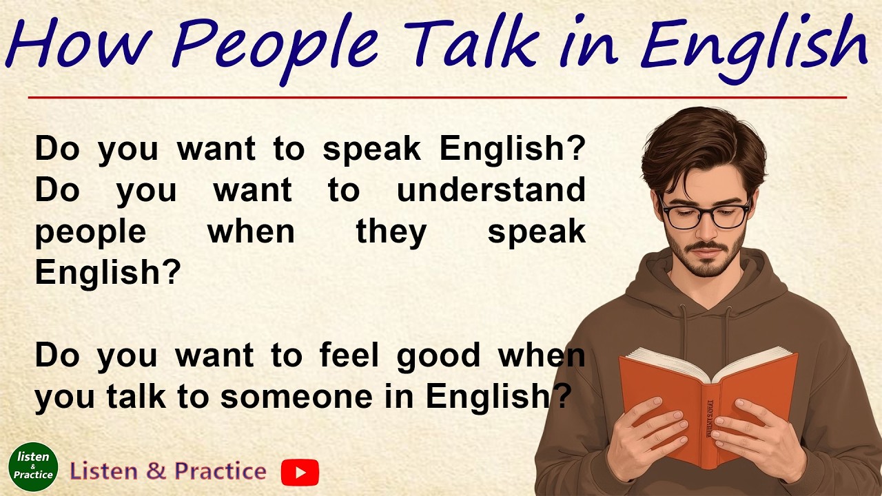 How People Talk in English _ Think and Talk in English _ Listen and Practice