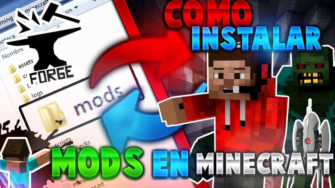 COMO INSTALAR MODS EN MINECRAFT FACIL y RÁPIDO TODAS LAS VERSIONES TRUJO VIDS YouTube