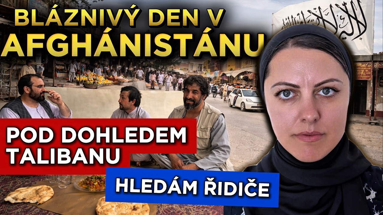 Sledovali mě úplně VŠUDE! Hledám řidiče v BAMYANU.