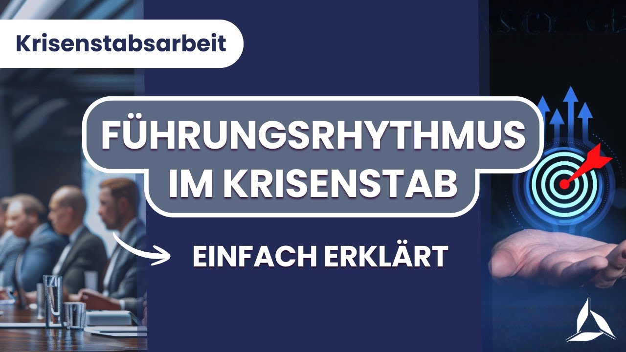 Führungsrhythmus nach DIN EN ISO 22361 – Das wichtigste Werkzeug für wirksame Krisenstabsarbeit?!
