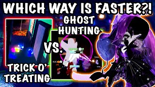 Candy Farming Ghost Hunting Vs Trick O Treating Royale High Halloween Candy Farming